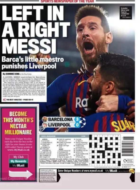 messi daily mail