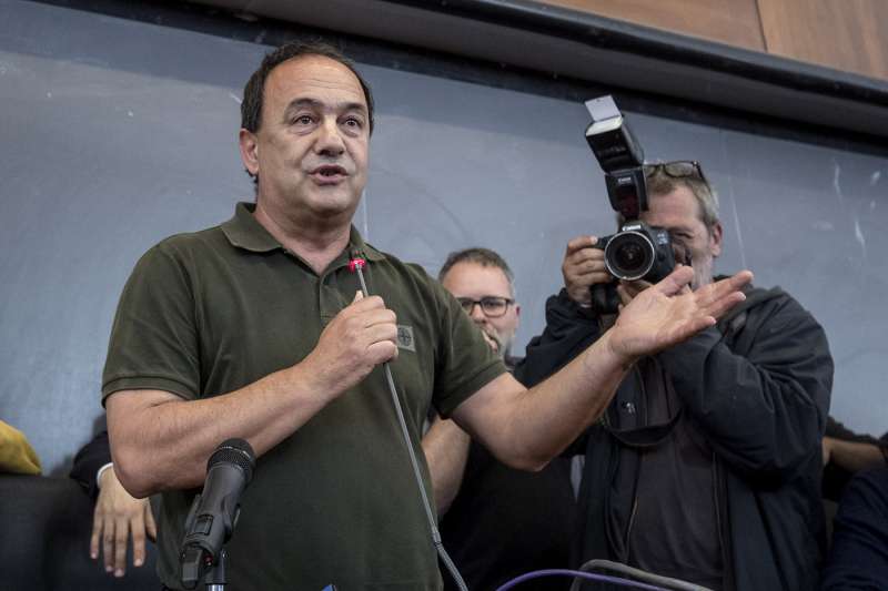 mimmo lucano all'universita' la sapienza di roma 11