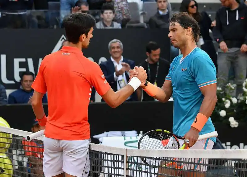 nole djokovic e rafael nadal foto mezzelani gmt34