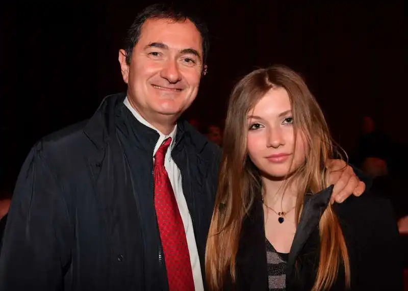 paolo masini con la figlia ilaria foto di bacco