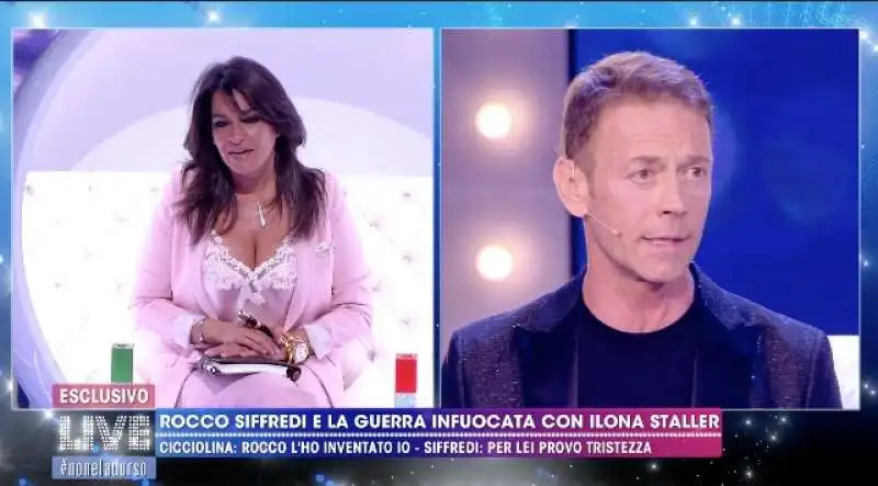 rocco siffredi a live non e' la d'urso 10