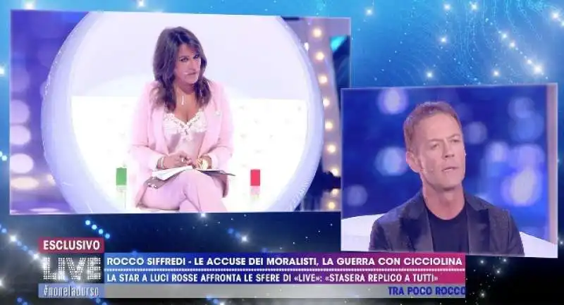 rocco siffredi a live non e' la d'urso 2