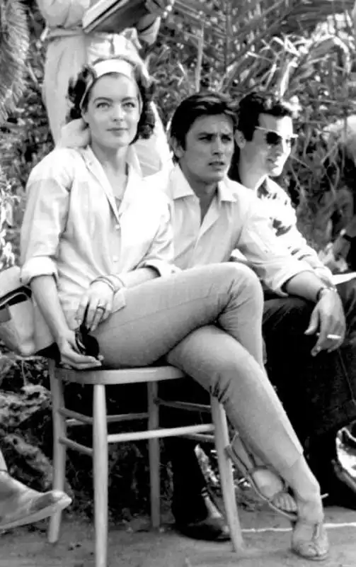 romy  schneider e alain delon