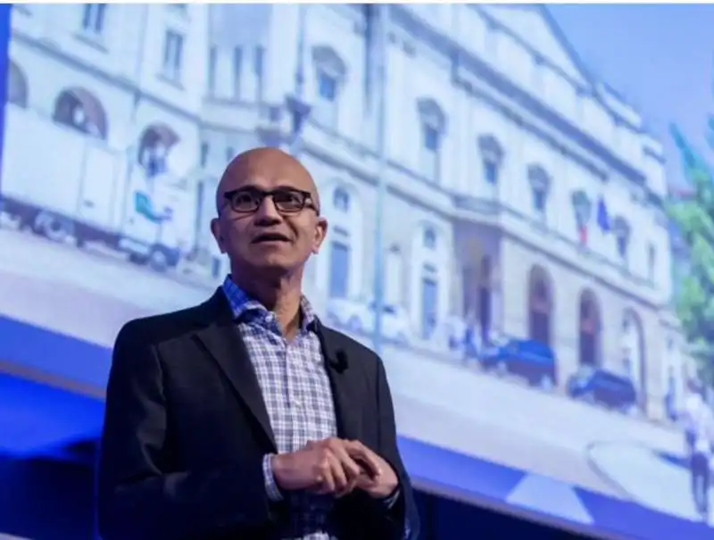 satya nadella a milano