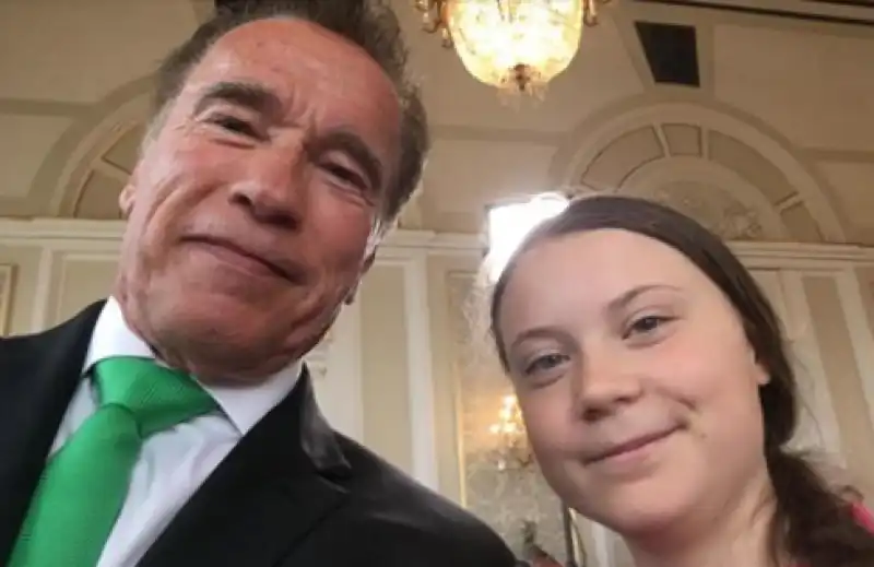 schwarzenegger greta thunberg