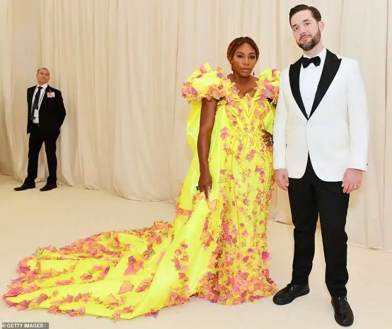 serena williams con il marito alexis oanian