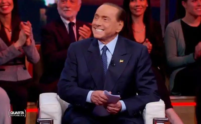 SILVIO BERLUSCONI A QUARTA REPUBBLICA