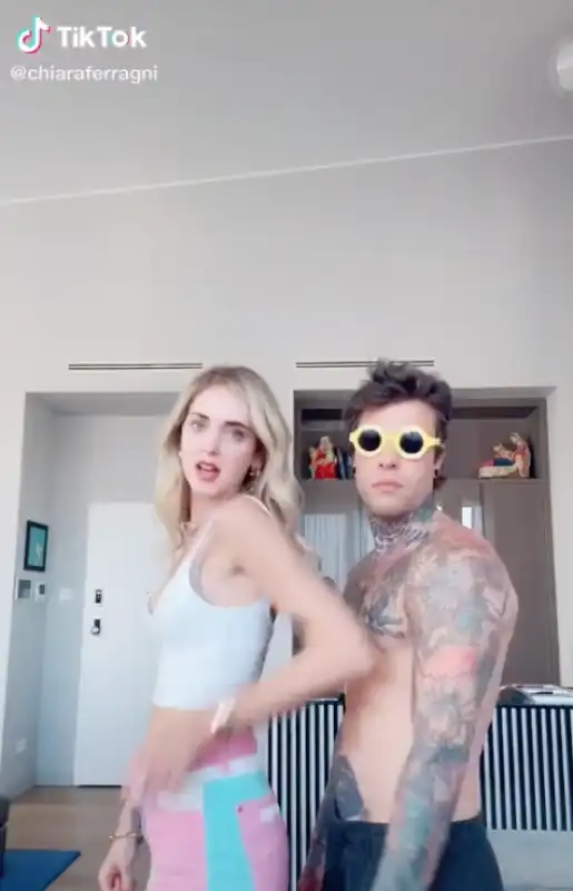 chiara ferragni e fedez su tiktok