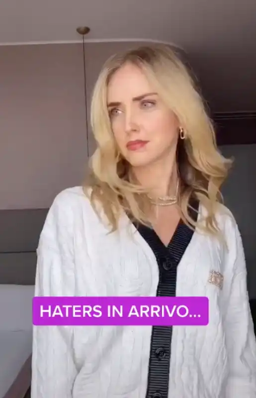 chiara ferragni su tiktok