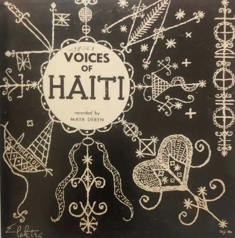 copertina del disco di maya deren registrato ad haiti