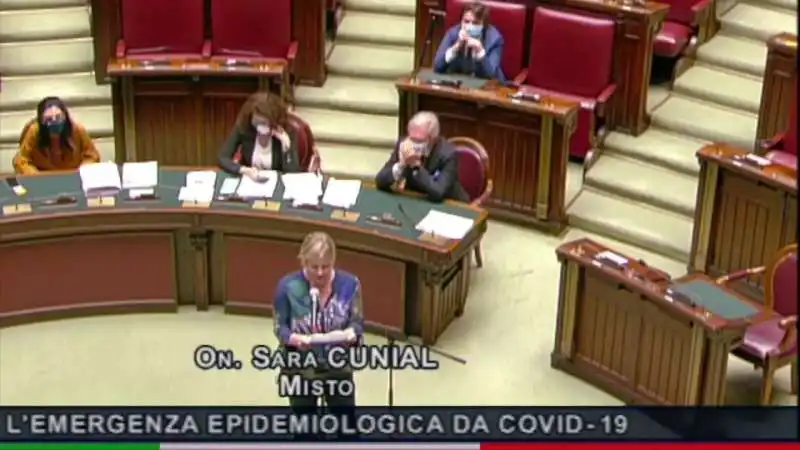 DICHIARAZIONI DI VOTO DI SARA CUNIAL ALLA CAMERA