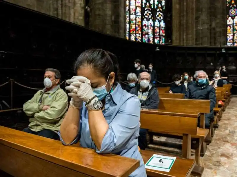 duomo di milano la prima messa