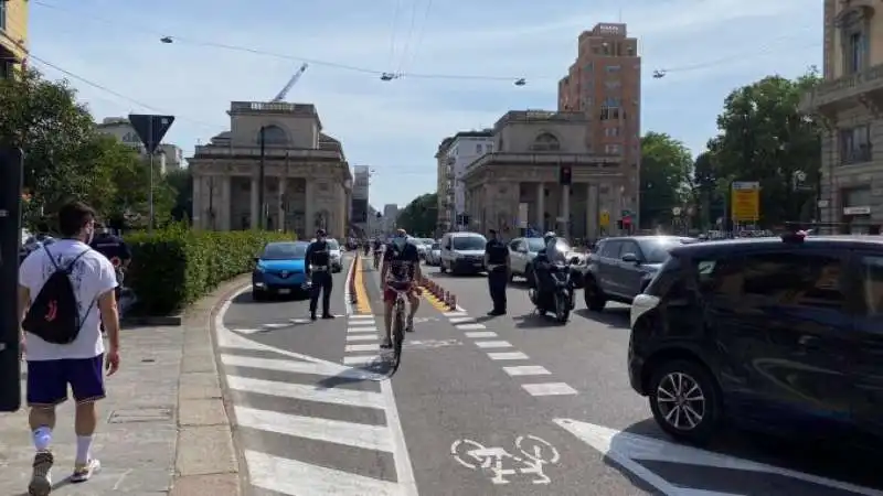 fase due   traffico a corso buenos aires a milano  1