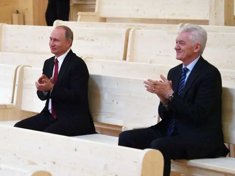 gennady n. timchenko e vladimir putin