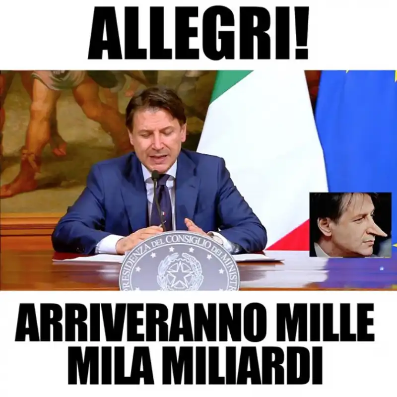 giuseppe conte meme leghista