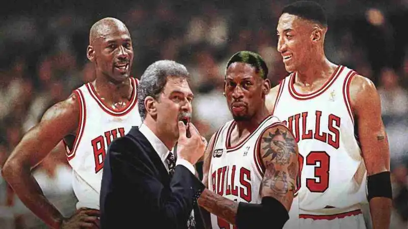 jordan rodman pippen phil jackson