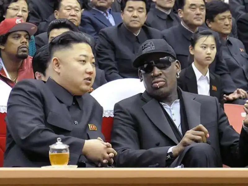 KIM JONG UN E DENNIS RODMAN