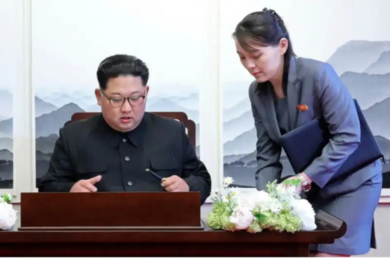 KIM JONG UN E LA SORELLA