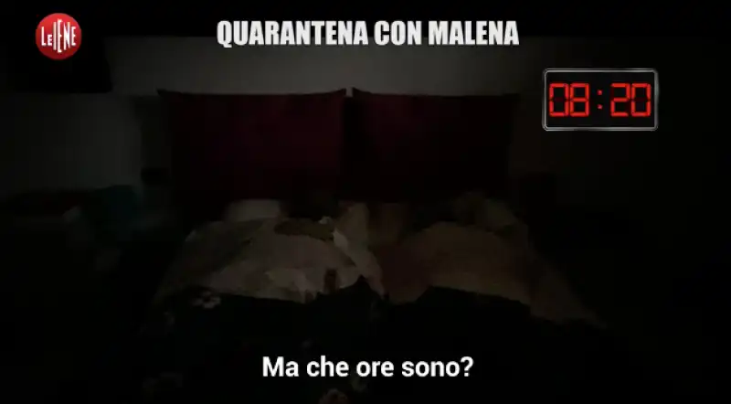 le iene e la quarantena con malena 9