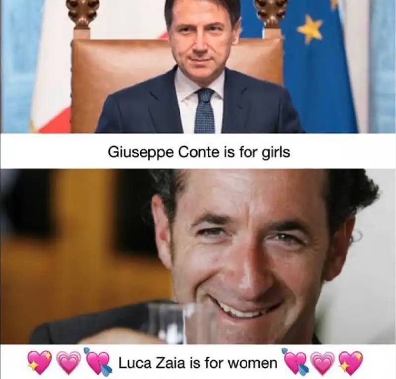 luca zaia sex symbol