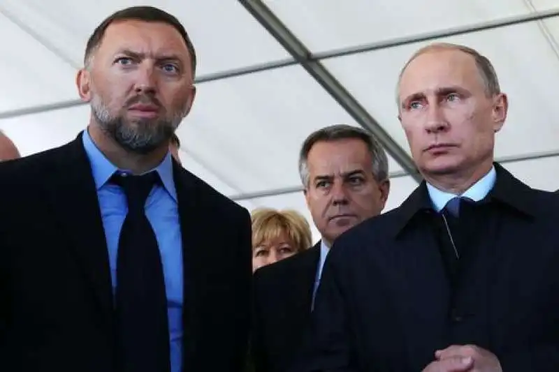 oleg v. deripaska e vladimir putin