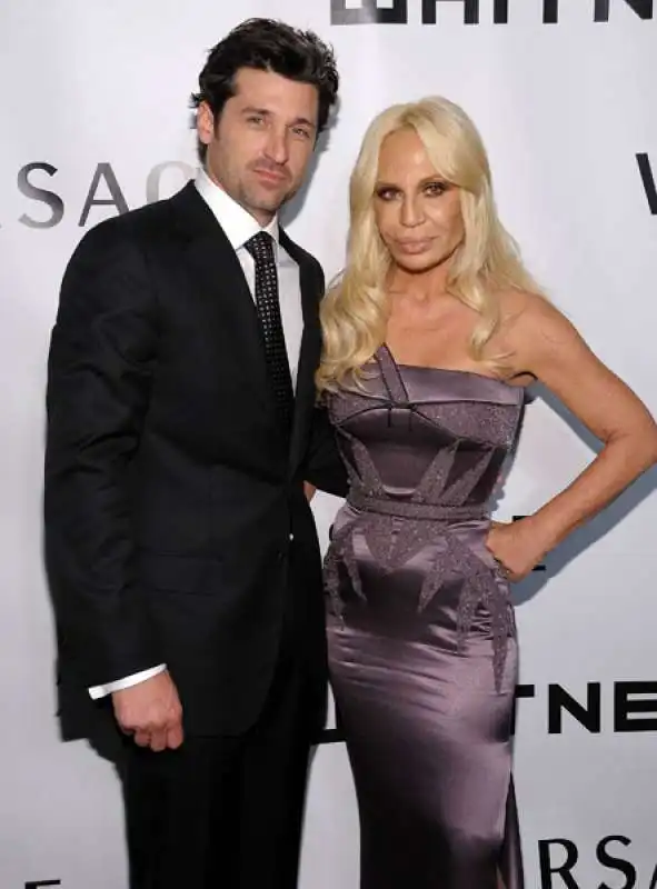 patrick dempsey donatella versace