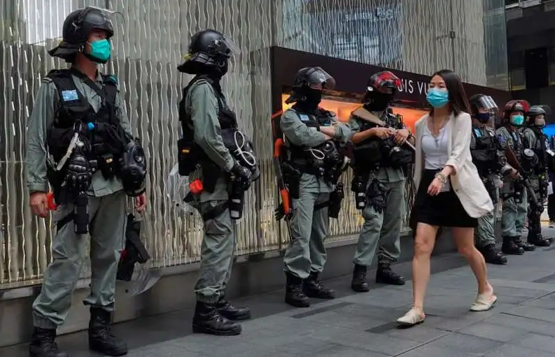 proteste a hong kong per la legge sulla sicurezza nazionale 2