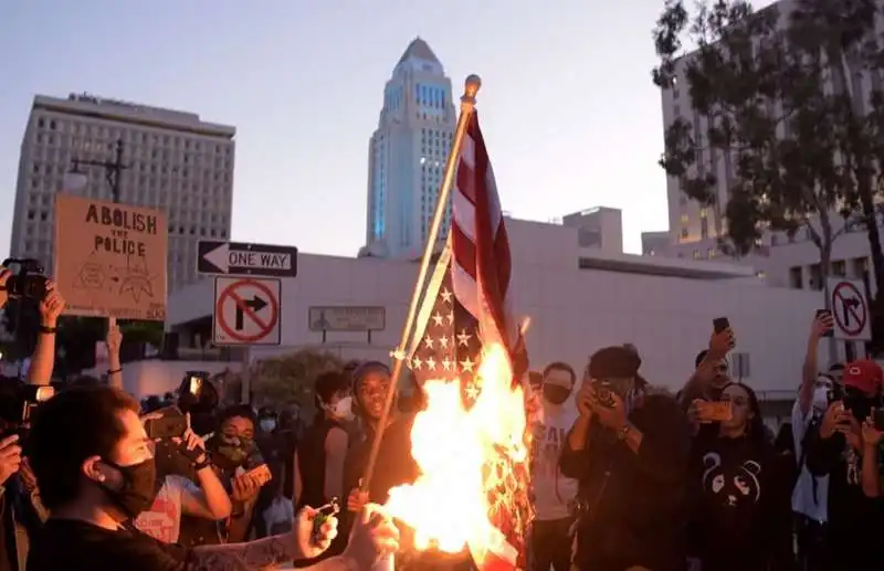 proteste a los angeles per george floyd 7