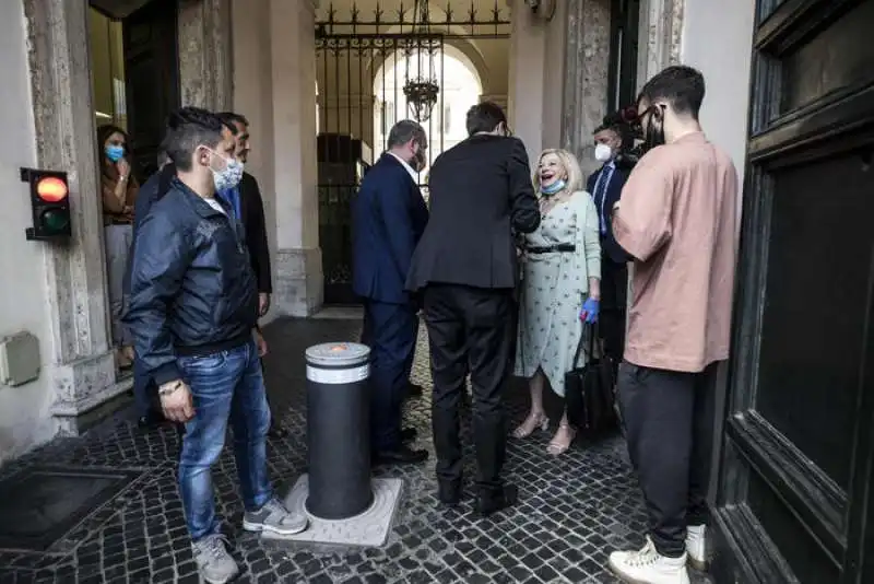 sandra  milo   a palazzo chigi