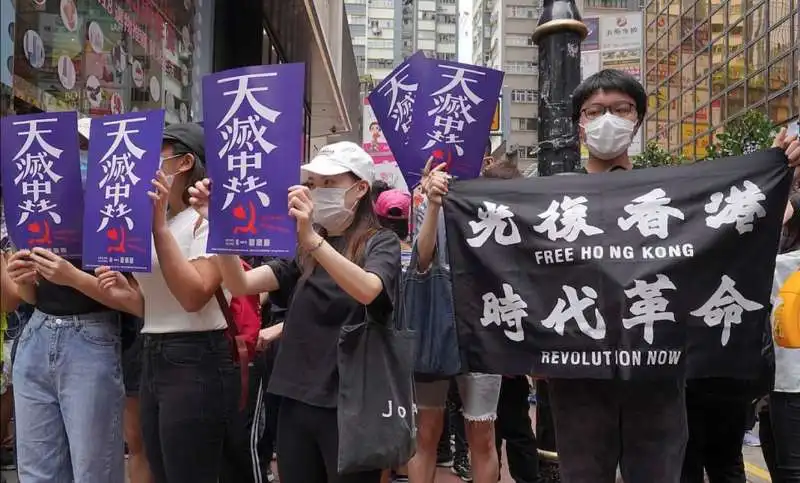 scontri a hong kong   24 maggio 2020 2