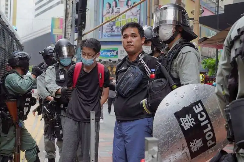 scontri a hong kong   24 maggio 2020 7