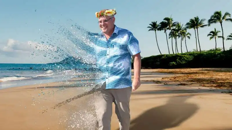 scott morrison  alle hawaii