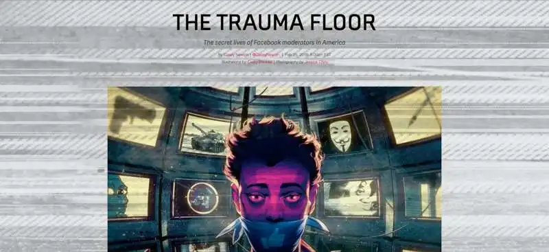 the trauma floor   la vita segreta dei moderatori di facebook