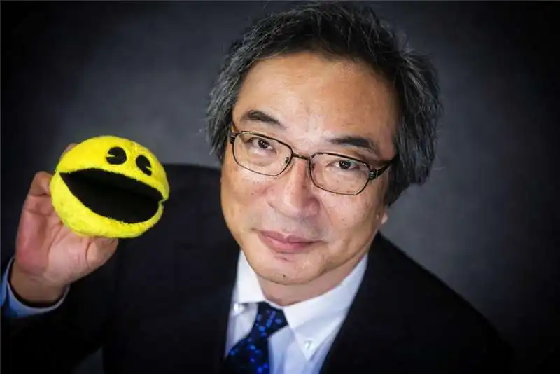 toru iwatani con pac man 