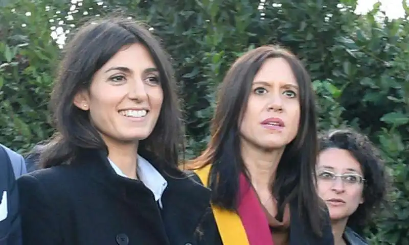 virginia raggi monica lozzi 