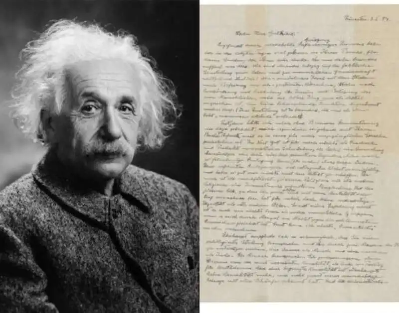 ALBERT EINSTEIN E LA LETTERA SU DIO