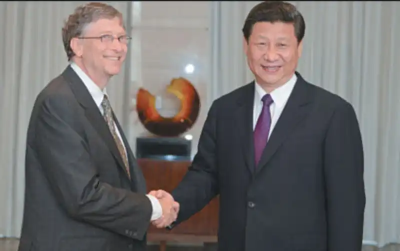 bill gates xi jinping