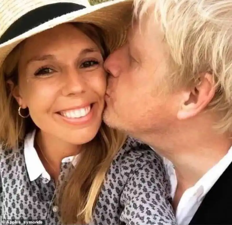 Boris Johnson e Carrie Symonds 2