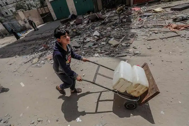 campo profughi a ovest di gaza