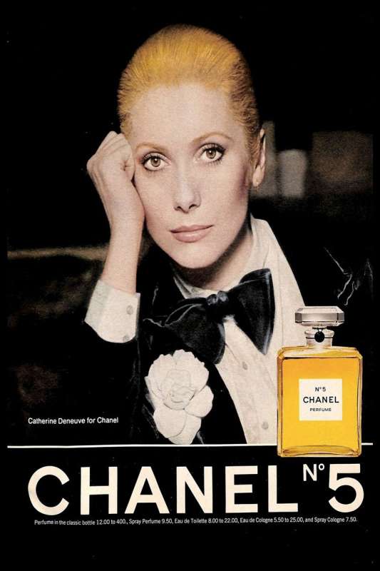 Catherine Deneuve Chanel n. 5