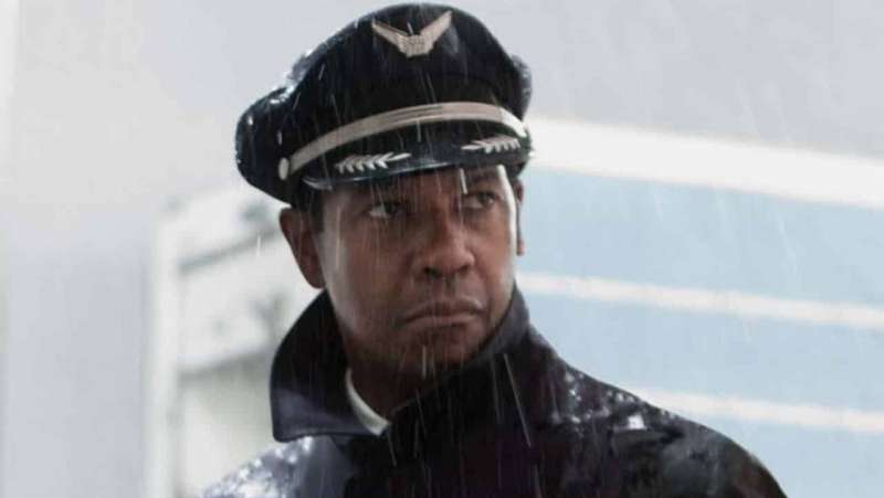 denzel washington flight