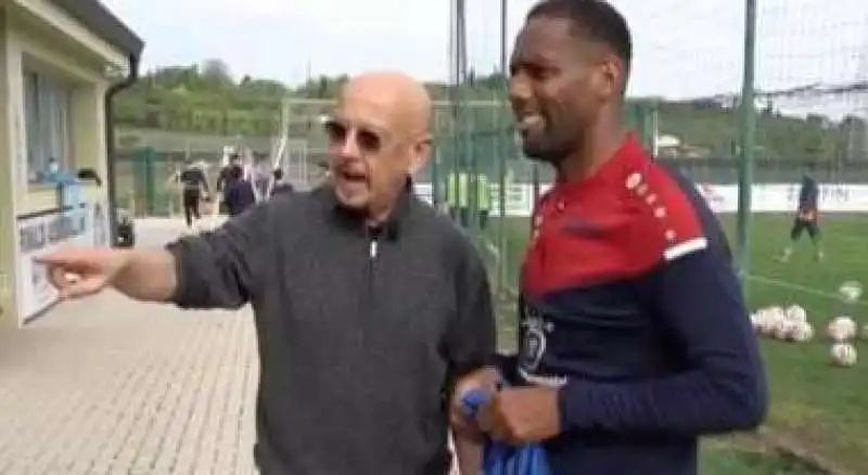 enrico ruggeri con maicon