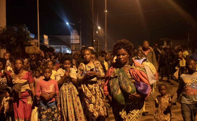 evacuazione vulcano nyiragongo congo2