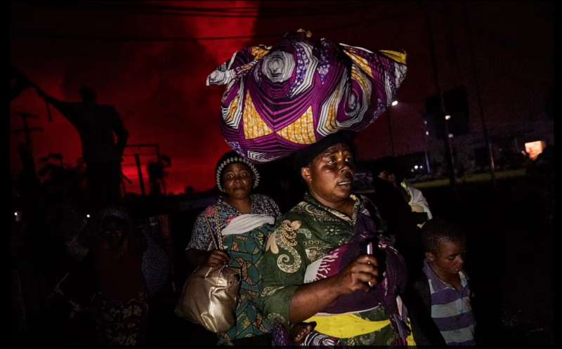 evacuazione vulcano nyiragongo congo3