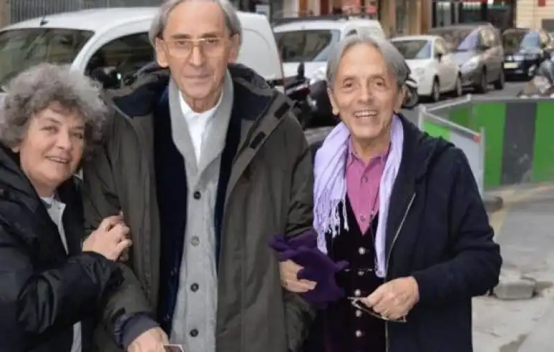 franco battiato e l'amico roberto ferri