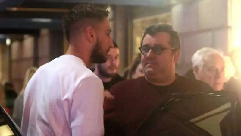 GIGIO DONNARUMMA E MINO RAIOLA