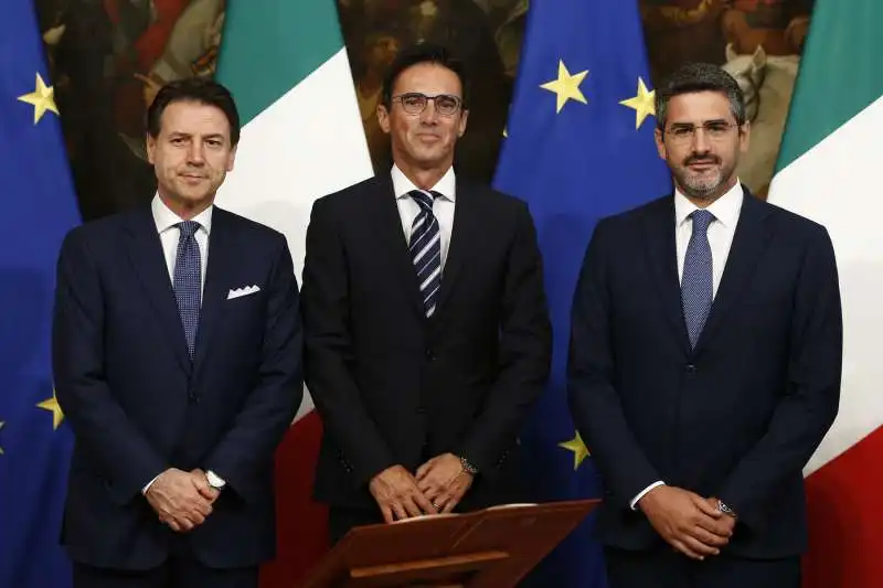 GIUSEPPE CONTE MARIO TURCO RICCARDO FRACCARO