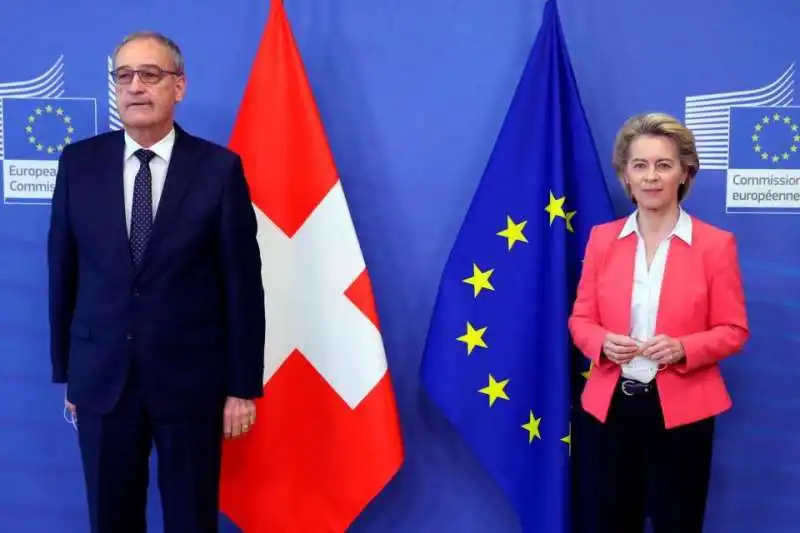 guy parmelin e ursula von der leyen