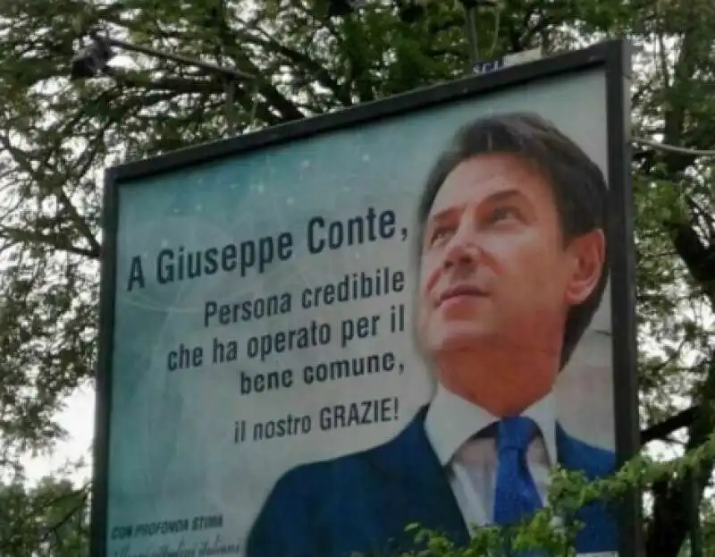 i manifesti di giuseppe conte 1