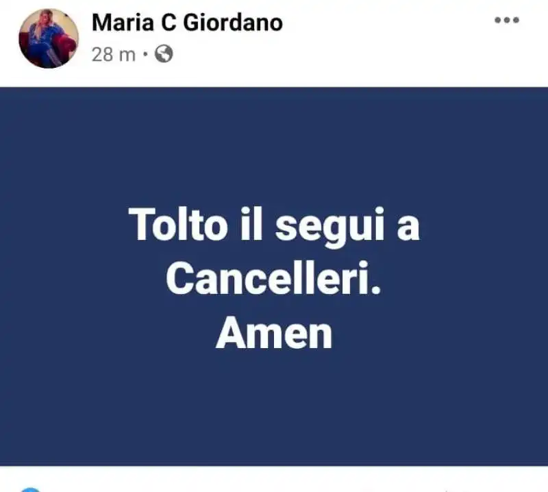 i post su cancelleri